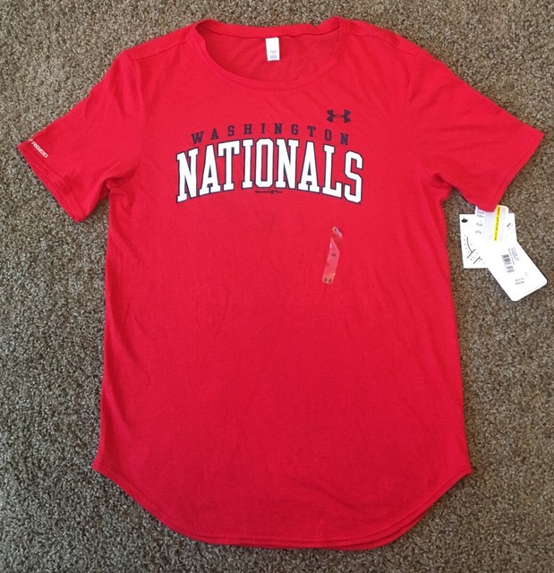 under armour red shirt