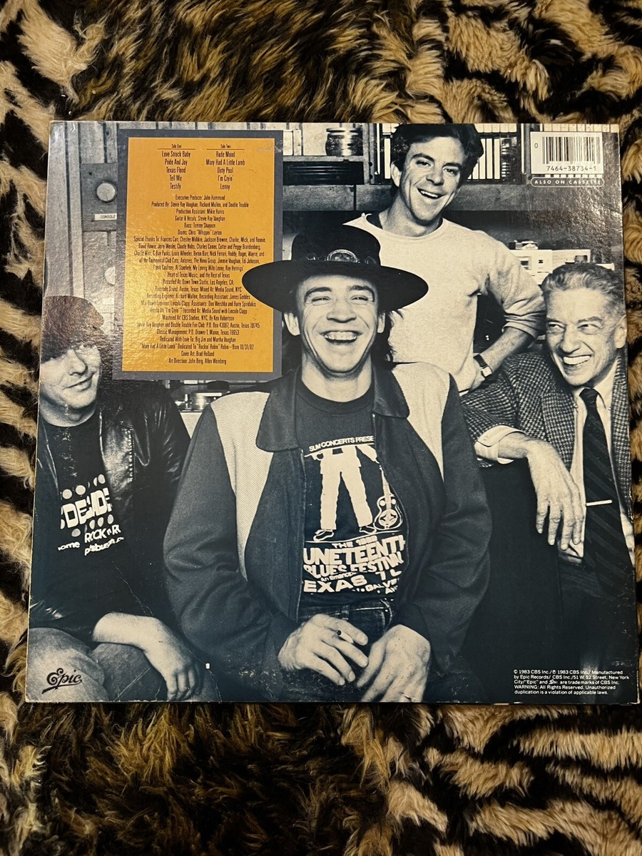 Stevie Ray Vaughan And Double Trouble Texas Flood - 1983