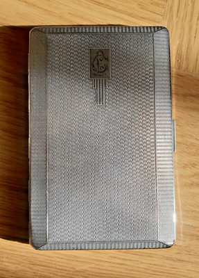 har bro cigarette case VINTAGE METAL HAR-BRO CIGARETTE CASE 1960s Monogrammed