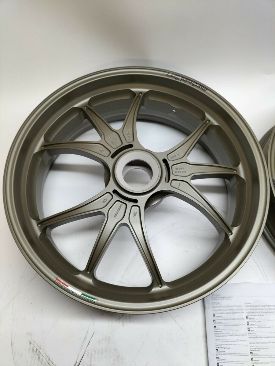 Coppia Cerchi Marchesini M9rs Magnesio Ducati Panigale 1199 2013