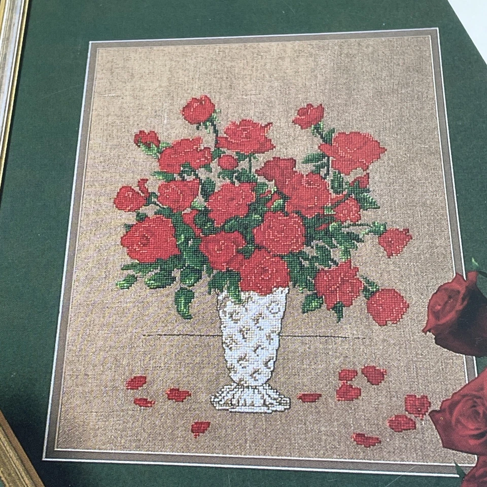 True Colors Splendid Red Roses Cross Stitch Pattern - Image 2 of 4
