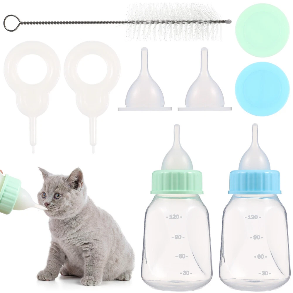 2 Set puppy bottle feeder Lightweight Small Reusable Pet Nursing