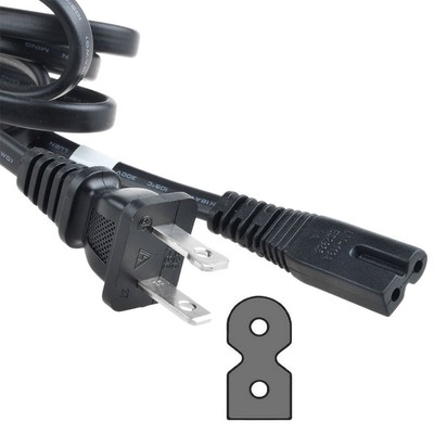 Replacement Power Cable For Sony Boombox Models ZS-YN7PS, ZS-X1, CFD-9, CFD-E75 & More