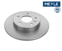 2 St. Bremsscheibe Meyle 6155230024/PD Hinterachse FüR Opel