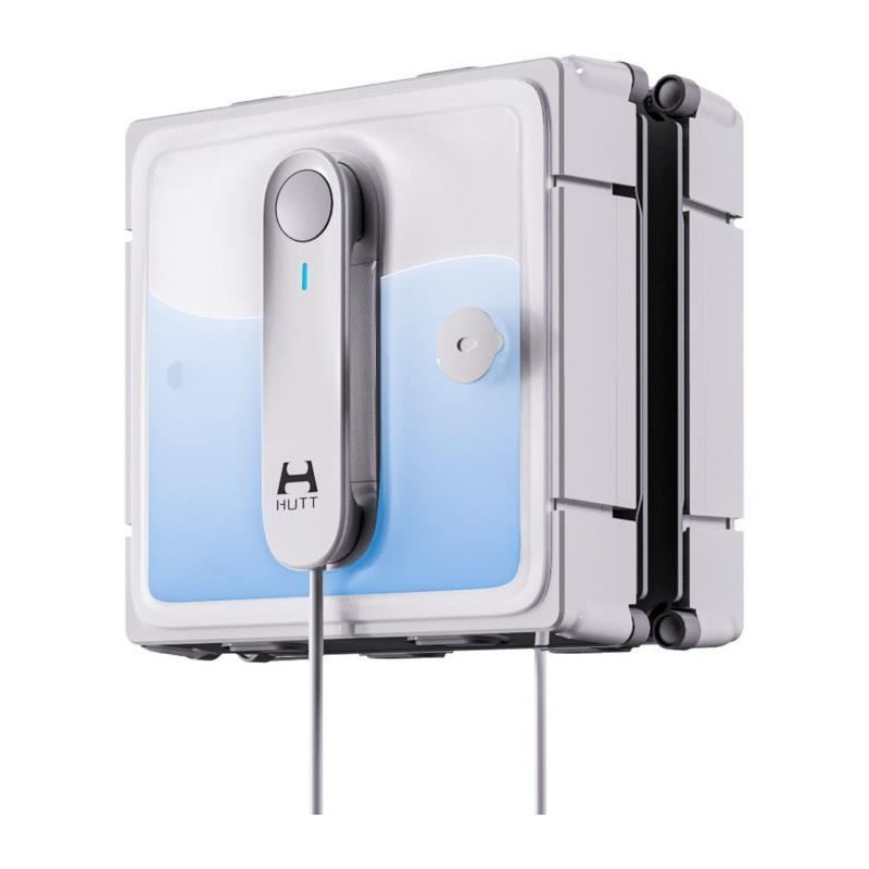 Robot lave-vitre HUTT W9 blanc avec réservoir 150 ml et aspiration 3800 Pa