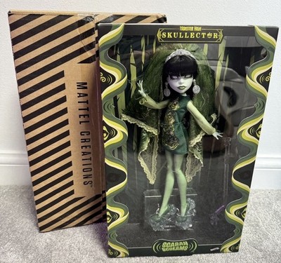   Monster High Scarah Screams Skullector Doll Fang Club Exclusive 2026 Sealed