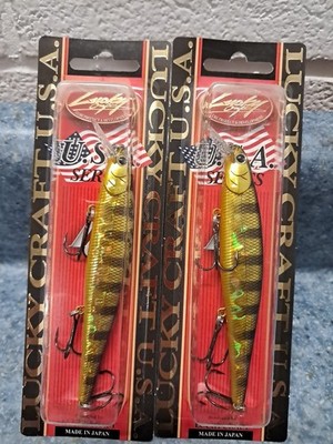 2 LUCKY CRAFT Slender Pointer 112MR  1/2oz 112mm 4-5'  Luckycraft Suspending 