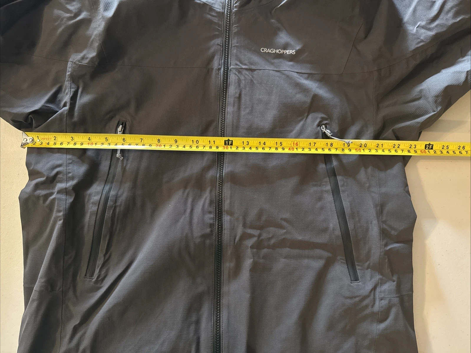 CRAGHOPPERS Dynamic Pro Men's Jacket in Black Pepper Marl L Large *READ* $225 - product detail image 13