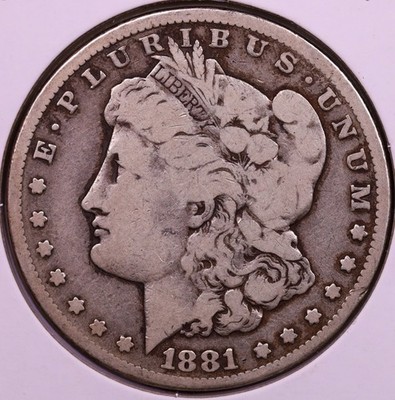 1881-CC Morgan Dollar VG ***RARE ORIGINAL COIN***