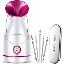 Facial Steamer Nano Ionic Face Steamer Warm Mist Steamer Home Sauna SPA