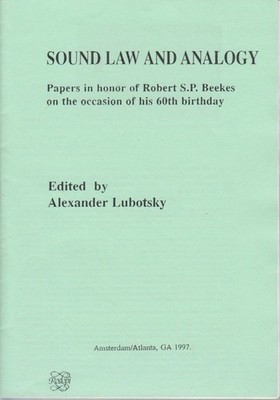 Un 'dono' luvio. [Da: Alexander Lubotsky (ed.): Sound Law and Analogy]. Papers i