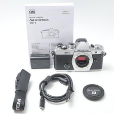 OM SYSTEM OM-3 Spiegellose Kamera Silber Shut...