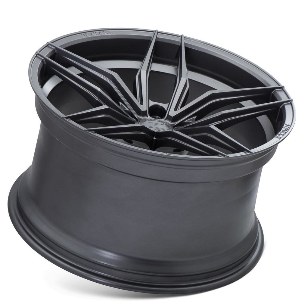 20" FERRADA F8-FR5 GRAPHITE FORGED CONCAVE WHEELS RIMS FITS AUDI R8