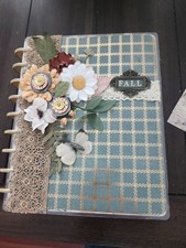 Junk journal Handmade with pockets and ephemera