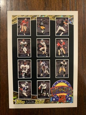 1993 Topps Black Gold Football Winner B Card Exchange