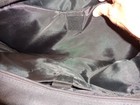 black synthetic computer bag, black, handles and shoulder strap. zipper closure — photo 9