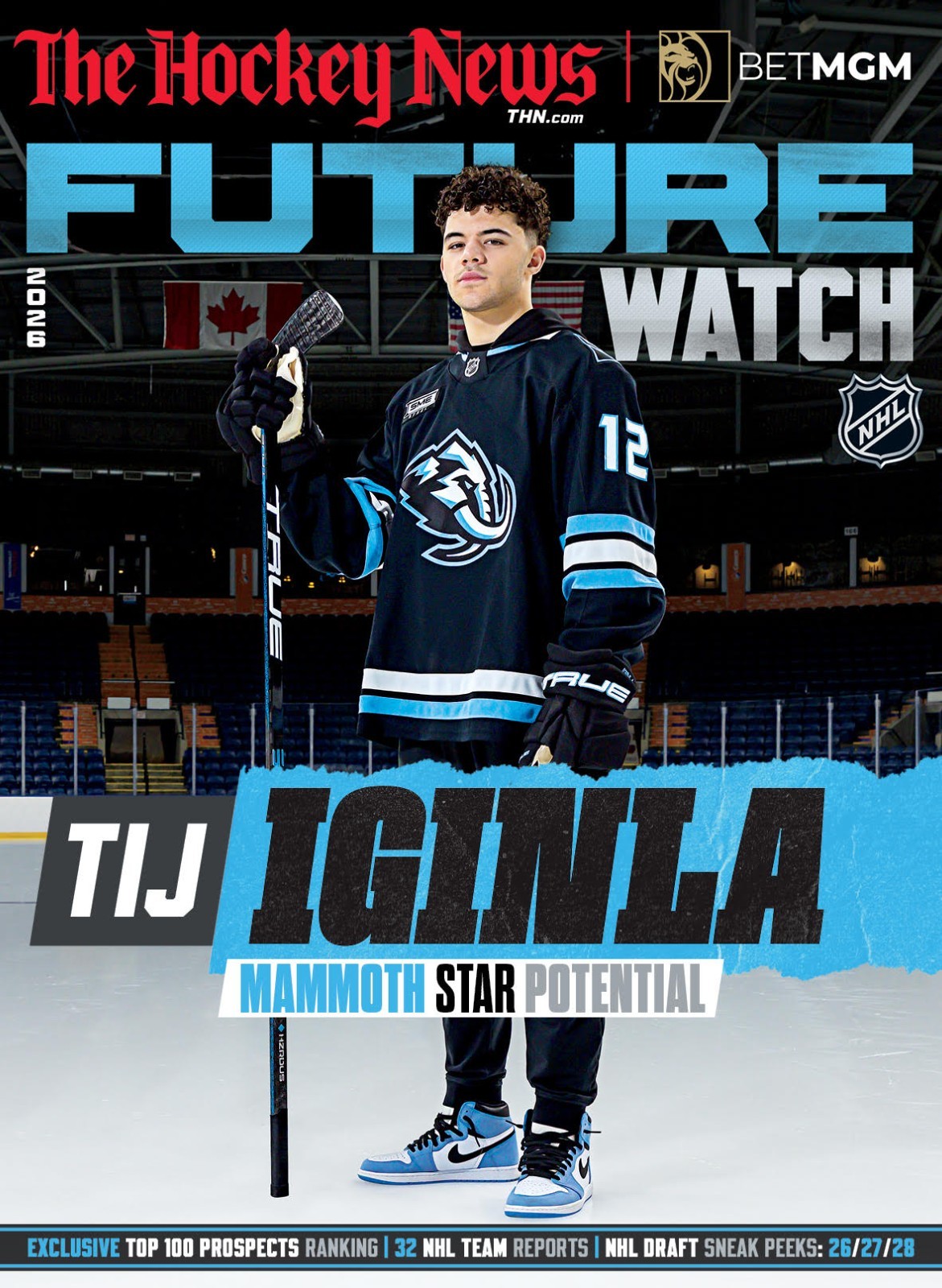 THE HOCKEY NEWS - FUTURE WATCH - DIRECT FROM PUBLISHER - BRAND NEW! 7908