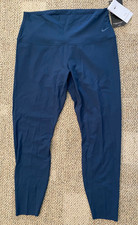 Nike Leggings Pants Zenvy Rib High-Waisted 7/8 HF1443-478 110 Women's M