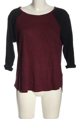 H&M Shirt basique Dames Haut T EU 38 rouge-noir style décontracté - Photo 1/4