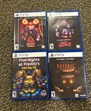 PS5 Five Nights at Freddy&rsquo;s Horror Game Lot - 4 Games - Playstation 5