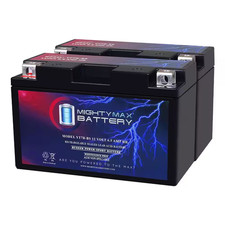 YT7B-BS -12-Volt 6.5 AH, 110 CCA, Rechargeable Maintenance Free SLA AGM Motorcyc