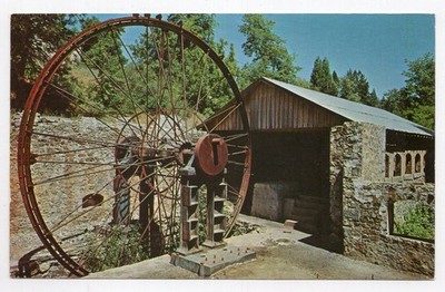 1960s? Chrome - Pelton Wheel at the North Star Mine - Grass Valley, California