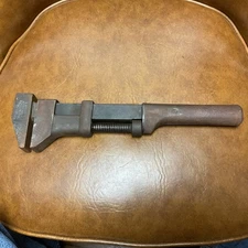 Vintage COES WRENCH CO. 12 1/4 Inch Monkey Wrench, Springfield, Mass.