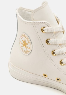 Converse All Star Chuck Taylor high, Sneaker, 36, white/metallic gold, Neu/OVP