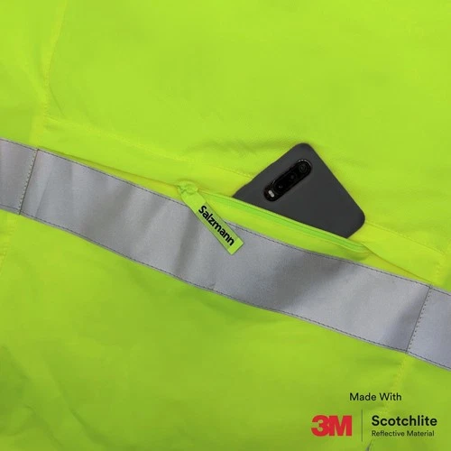 Salzmann High Visibility Cycling Vest | Reflective Cycling Gilet | Made with ... image 5