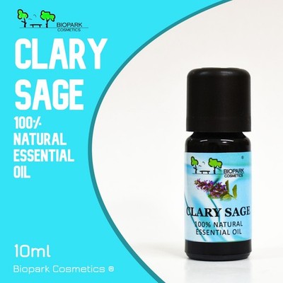 Clary Sage essential oil 10ml - Biopark Cosmetics