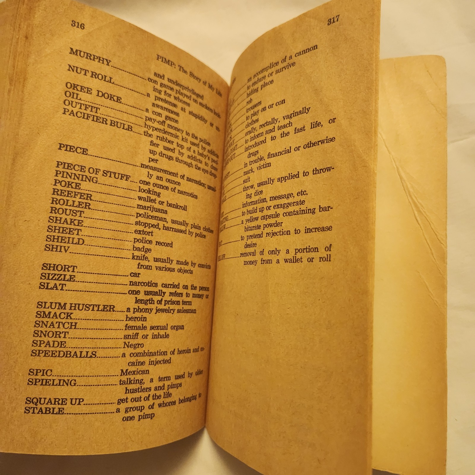 1969 PIMP THE STORY OF MY LIFE ICEBERG SLIM PAPERBACK HOLLOWAY HOUSE BOOK RARE