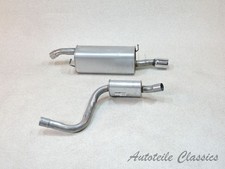 Auspuff Set NEU inkl. Anbaut. Für FORD Fiesta V ST 150 Mitteltopf + Endtopf
