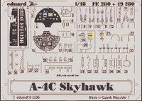 Eduard Accessories Fe280 - 1:48 A-4C Skyhawk - ÄTzsatz - Neu