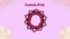 Kandi Bracelets Mandela Cuffs: Fuchsia Pink