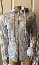 LULULEMON Define Full Zip Hooded Jacket Pockets Thumbholes Women's Size 10 Multi