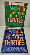 WORLD'S GREATEST HITS OF THE TWENTIES THIRTIES Organ Sheet Music Book BG