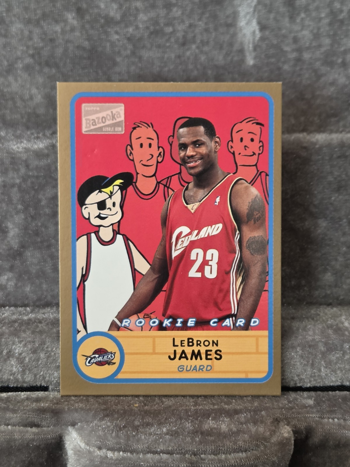LeBron James 2003 Topps Bazooka #276 Gold Price Guide - Sports