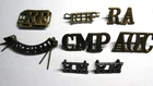 Job Lot of WW2 MILITARY SHOULDER TITLE BADGES x8