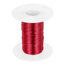28 AWG Magnet Wire, 2 oz Magnetic Coil Wire, 155C(311F), Red,White