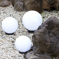 Kugelleuchte Kugellampe Terrassenleuchte 3Er Set 20/20/30Cm IP44 Aussenleuchten