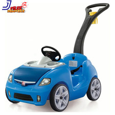 Whisper Ride II Kids Blue Push Car and Ride on Toy for Toddlers US ONLY