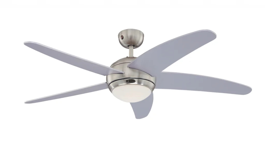 Ceiling Fan Silver Bendan 132cm Satin Chrome Westinghouse 72220