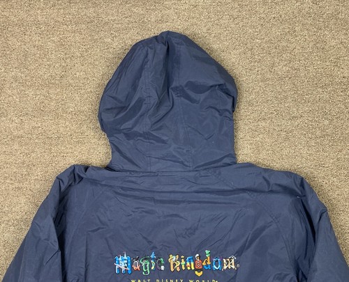 Vintage Walt Disney Magic Kingdom Windbreaker Adult XL Lined Parks 90s Mickey - Picture 11 of 13