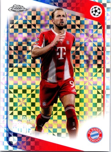 2025-26 Topps Chrome Uefa Club Competitions - Harry Kane #182 X-Fractor