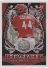 2020 Panini Chronicles Crusade Ruby Wave Prizm 2/199 Aristides Aquino #5 5m1