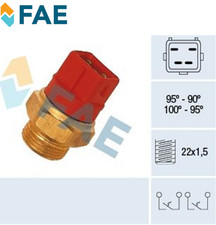 FAE 37960 TEMPERATURE SWITCH, RADIATOR FAN FOR FORD 1.850.682
