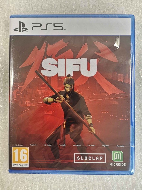 SIFU PS5 EURO NEW (GAME IN ENGLISH/FRANCAIS/DE/ES/IT/PT)