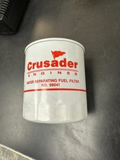 Crusader 98041 spin-on water fuel separator filter