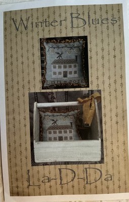 La D-Da Counted Cross Stitch KIT  Winter Blues  NEW