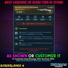Borderlands 4 🎉 Hellwalker ✨ Many Options/Best Rolls ⭐ Or Customize! ⭐
